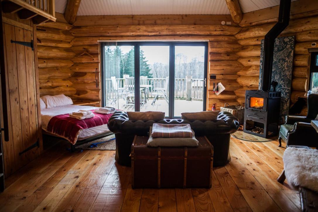 Vila Coed Y Marchog Woodland Retreat Hereford Exteriér fotografie